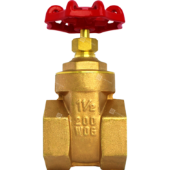 Gate Valve เกทวาล์ว วาล์วประตูน้ำ ผลิตจากทองเหลือง l HRR