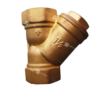 Y-Strainer วายสแตนเนอร์ ผลิตจากทองเหลือง ไม่เป็นสนิม l HRR