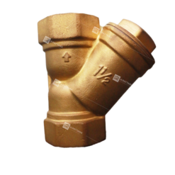 Y-Strainer วายสแตนเนอร์ ผลิตจากทองเหลือง ไม่เป็นสนิม l HRR