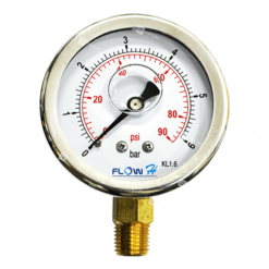 pressure gauge flow-h