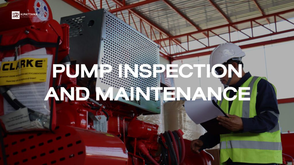 Fire Pump inspection and maintenance