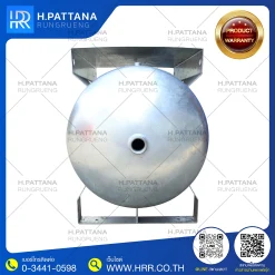 ถัง AIR ตั้ง ขนาด 500 ลิตร สีขาว ถังเก็บลม อัดลม แรงดันสูง อุปกรณ์โรงงาน ถัง AIR