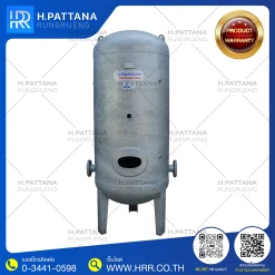 ถังแรงดันกัลวาไนซ์ 750 ลิตร สำหรับระบบประปาอุตสาหกรรม