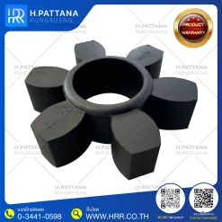 ยางยอย NO.110 สีดำ ผลิตจาก NBR ขนาด 110 x 45 x 22 มม. อะไหล่เครื่องจักร อุปกรณ์เครื่องยนต์ ยางกันกระแทก รองรับแรงสั่นสะเทือน ป้องกันชิ้นส่วนเสียหาย